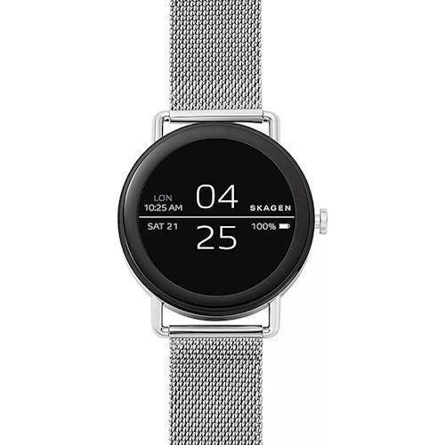 Image of Skagen Connected Connected Falster smartwatch mat rustfri stål quartz med digtal display herre ur, model SKT5000